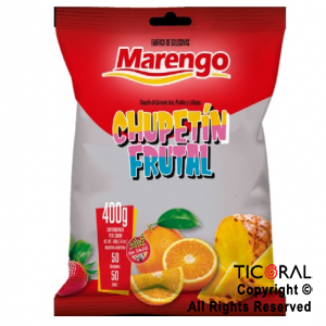 GOLO CHUPETIN FRUTAL X 50 unidades MARENGO 400 GRMS x 1